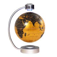 Globo Terráqueo Magnético Flotante con Mapa del Mundo