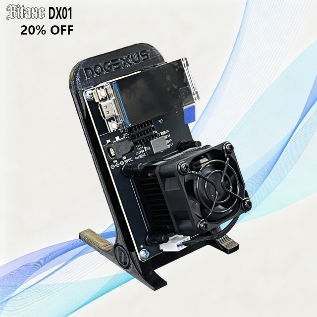 Low MOQ DX01 60M Crypto Miner Mini ASIC Bitcoin Mining Machine Low Noise Home Mining Rig Fast Delivery Warranty