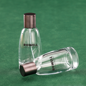 Bottiglia di Profumo in Vetro <span class=keywords><strong>Rosa</strong></span> Chiaro con Tappo a Farfalla 30ml 50ml 100ml Cilindrica Trasparente Nuovo Design - Product Image 5