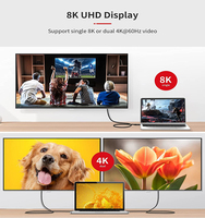 Câble Usb-if certifié Usb4 8K vidéo 40gbps données 5A 240W 100W Pd charge rapide câble Usb C 4.0