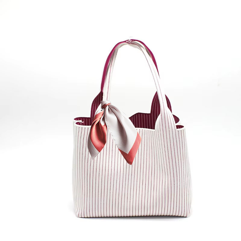 Capacity Work Travel Shopping Sports Hand Carry Knitted Tote