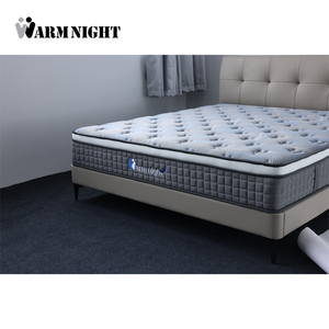 Matelas confortable en latex pour chambre à coucher bobines à ressort de poche euro top matelas matla en peluche 140 190 matelas king - Product Image 2
