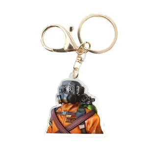 New Lethal Company Keychain Skeleton Spider Lizard game peripheral