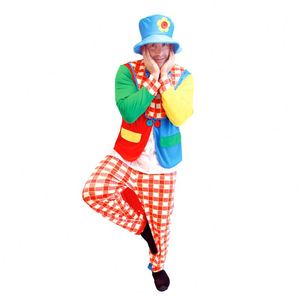 Kindergarten Role-playing <b>Costumes</b> Cosplay Masquerade Kids Clown <b>Costume</b> for Halloween - Product Image 3