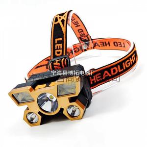 Led Headlamp 5 Head Strong Light Usb Rechargeable Aluminum Alloy Outdoor <b>Mining</b> <b>Lamp</b> With Dimmer Feature - Product Image 4