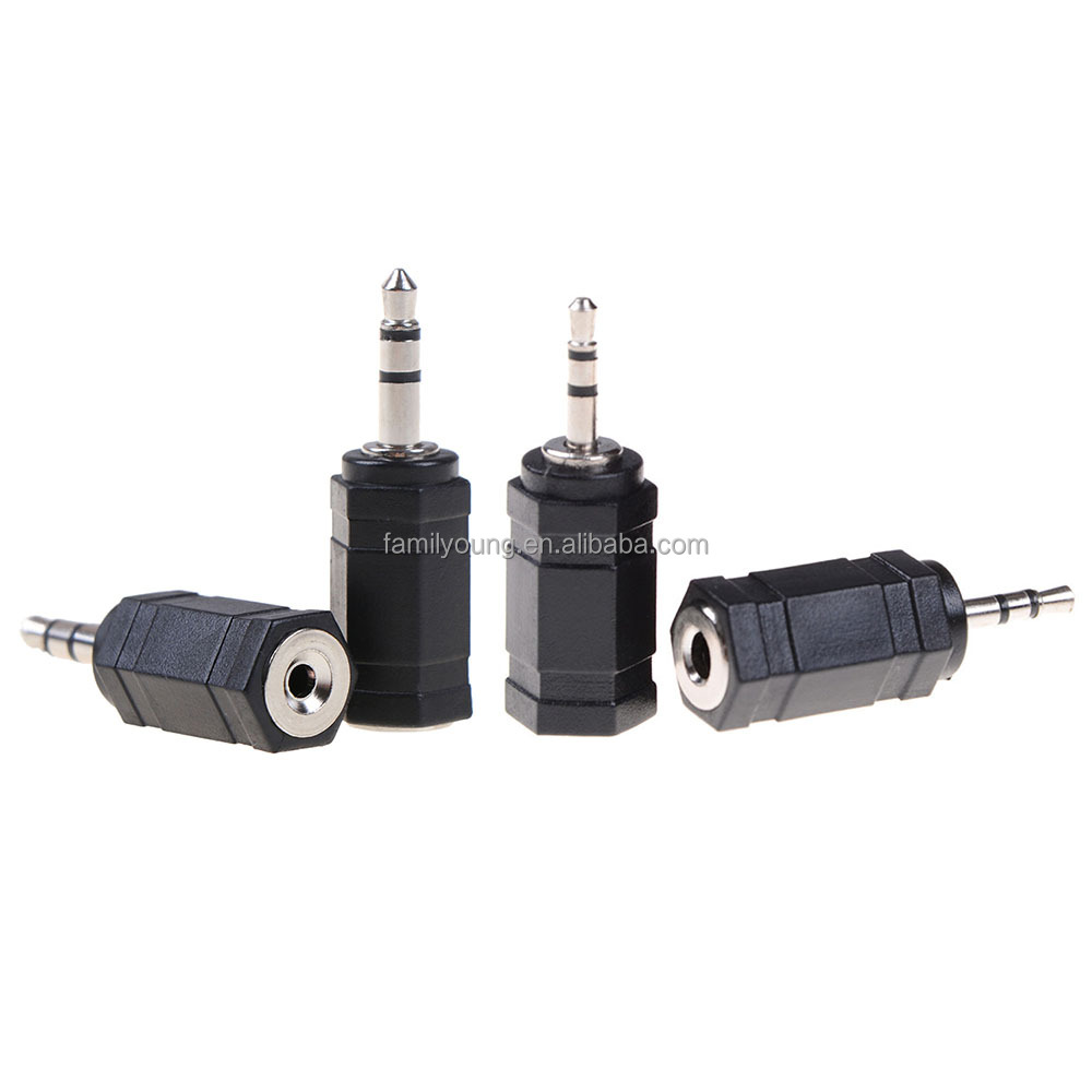 3.5mm Stereo Jack To Mono Socket Adapter – Male To Female Audio Converter For Headphones & Speakers