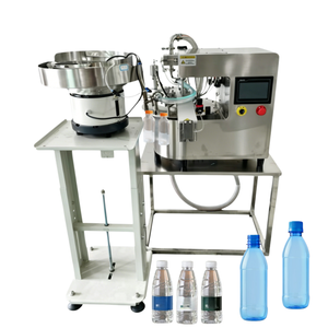 Petite machine automatique de remplissage et de bouchage de gelée et d'<span class=keywords><strong>eau</strong></span> pour bureau, machine de remplissage de bouteilles <span class=keywords><strong>en</strong></span> verre pour boissons, remplisseuse et scelleuse - Product Image 4