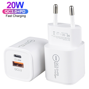 Caricabatterie Mini di Alta Qualità per USA e UE, Tipo <span class=keywords><strong>C</strong></span>, Ricarica Super Veloce PD20W QC18W, Adattatore per <span class=keywords><strong>iPhone</strong></span> 17 16 15 - Product Image 3