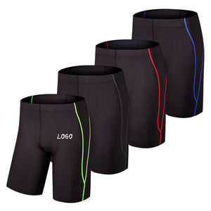 Short de sport léger pour hommes avec compression pour séances cardio avec poches zippées - Product Image 4