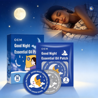 Patch d'huiles essentielles Bonne Nuit, patch aromathérapeutique parfumé pour la relaxation avant le sommeil, routine nocturne, maison, voyage, OEM, marque privée