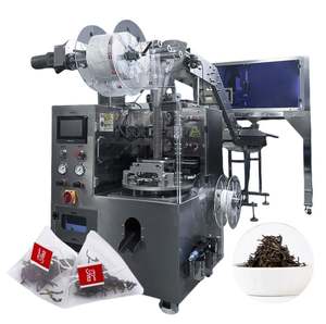 Machine d'emballage intelligente à ultrasons pour sachets intérieurs et extérieurs, sachets triangulaires, sachets de thé vert et noir Oolong, avec combinaison convoyeur et trémie de type Z - Product Image 3