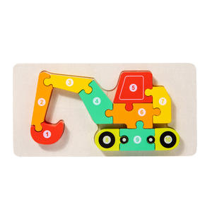 Dauphin 3D Montessori DIY <span class=keywords><strong>Puzzle</strong></span> en bois Jouet éducatif pour enfants de 5 à 7 ans Jouets en bois interactifs faits à la main Artisanat - Product Image 5