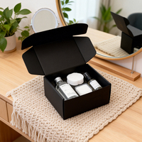 Boîtes d'expédition personnalisées avec logo bleu, boîtes d'abonnement personnalisées, emballages pour envoi postal, boîtes cadeaux en carton ondulé pour savon