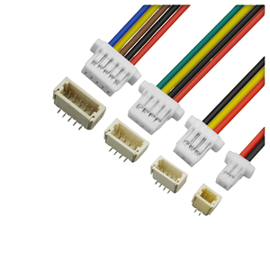 SH1.0ネビュライズド赤と黒の電子ワイヤー1.0mmコネクタ間隔2ビットブザーホーンワイヤー - Product Image 6