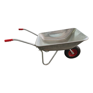 प्रीमियम टिकाऊ सामग्री धातु बिक्री के लिए भारी शुल्क Wheelbarrow व्हील बैरो 120kg - Product Image 1
