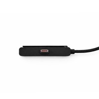 Soporte Invisible para Teléfono Móvil de 60W 3A, Cable de Carga Rápida USB Tipo-C con Cubierta de Nailon Blindada de Aluminio y Cobre Puro para Computadora