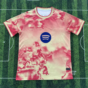 Maglia da Calcio Barcellona Edizione Speciale con Taglio Automatico, Maglietta da Giocatore per Coppa, Abbigliamento Sportivo - Product Image 3