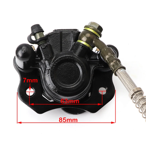Système <span class=keywords><strong>de</strong></span> <span class=keywords><strong>frein</strong></span> à disque hydraulique arrière avec étrier et maître-cylindre <span class=keywords><strong>pour</strong></span> VTT, UTV, buggy, <span class=keywords><strong>quad</strong></span> et moto tout-terrain 150cc, 200cc, 250cc - Product Image 4