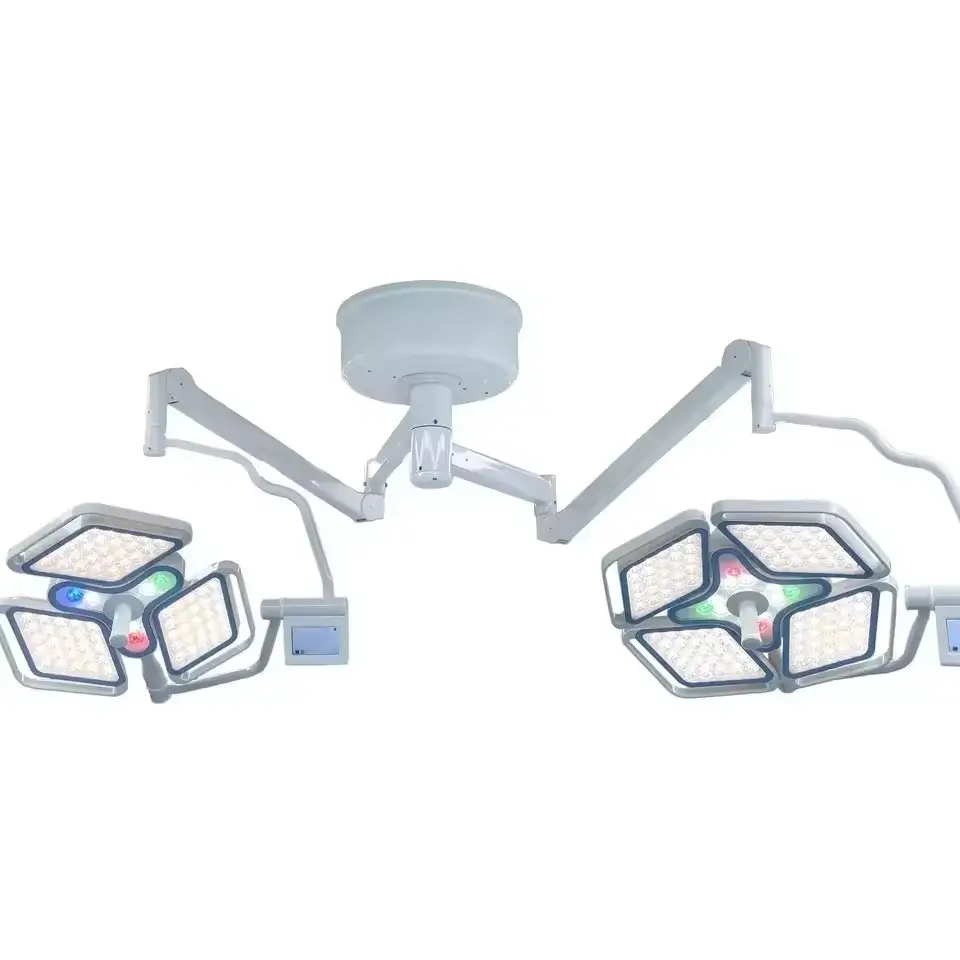 Lâmpada Amain Advanced High-end LED 700/500 4+3 Pétalas OT Luz de Teto Cirúrgica Operação Shadowless com sistema de câmera