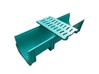 Canal de drainage en forme de U BMC 400*400*1000 EN1433 pour route industrielle de parking