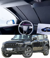 Le pare-soleil et la rideau de protection solaire avant de forme Jetour Traveler, tout neuf, offrent une protection UV et une isolation thermique.