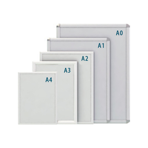 Kích Thước Nhỏ Khung Nhôm Bảng Hiển Thị Quảng Cáo Series A4 A3 A2 <span class=keywords><strong>A1</strong></span> A0 Không Có Chân Đế - Product Image 3