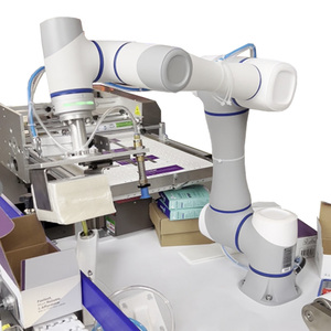 Machine d'emballage robotisée compacte pour cartons, érigeuse et emballatrice automatiques de caisses pour la palettisation des boîtes d'expédition - Product Image 6