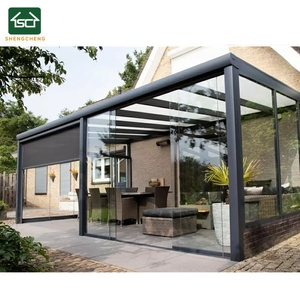 Tettoia <span class=keywords><strong>in</strong></span> <span class=keywords><strong>Policarbonato</strong></span> <span class=keywords><strong>per</strong></span> Giardino con Profili <span class=keywords><strong>in</strong></span> Alluminio Copertura <span class=keywords><strong>per</strong></span> Patio e Balcone <span class=keywords><strong>per</strong></span> Terrasoverkapping - Product Image 3