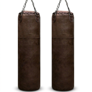 Sac lourd d'équipement de forme physique de gymnase professionnel de prix bon marché dans le sac de boxe en cuir professionnel de multi couleurs - Product Image 1