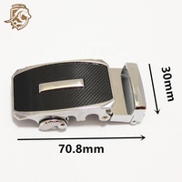 HORSE LOVE 30mm 00602 Boucle de ceinture automatique en métal personnalisée pour homme/femme, style simple, couleur et design personnalisés