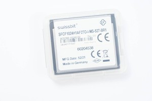 Scheda di Memoria CompactFlash Swissbit per Automazione PLC, 1024 MB, 0CFCRD1024E02 - Product Image 2