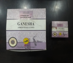 Conos de incienso Ganesh DE LA India fragancia sreevani conos de incienso mezcla de sabores conos de incienso indios al por mayor para la exportación - Product Image 1