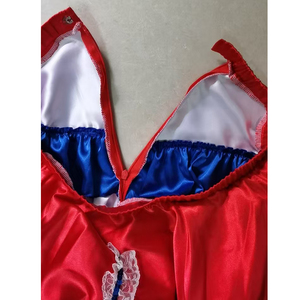 Trajes de baile para niñas baile para adultos Francia <span class=keywords><strong>Cancan</strong></span> vestido falda actuación escenario volantes España tobillo longitud Split vestido largo - Product Image 2