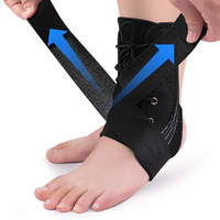 Chevillère de Maintien Métallique pour Hommes et Femmes, Support de Compression pour Pied Entorsé, Orthèse de Cheville pour la Course et le Volleyball