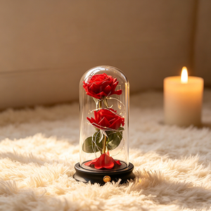 Caja de Regalo de Lujo Personalizada con Rosas Rojas para San Valentín, <span class=keywords><strong>Navidad</strong></span> <span class=keywords><strong>y</strong></span> Graduación 2026 - Empaque de Flores Eternas (Venta al Por Mayor) - Product Image 5