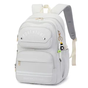 Precio bajo al por mayor Práctica mochila de estudiante de gran capacidad Mochila escolar transpirable que absorbe los golpes a la venta