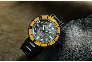 Reloj Mecánico Automático de Buceo para Hombre, con Logotipo Personalizado, Estilo Vintage, Cristal de Zafiro de <span class=keywords><strong>1000m</strong></span>, Revestimiento DLC Negro, Esfera de Acero Damasco, en Venta - Product Image 6