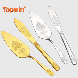 Espátula para Servir Estilo Vintage Grabada, Servidor de Pasteles de Acero Inoxidable para Bodas, Restaurantes y Fiestas de Cumpleaños - Product Image 1