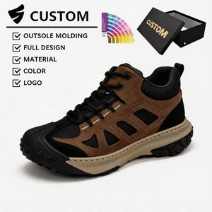 Botas Martin Casuales de Moda para Hombre, de Cuero Genuino Hecho a Mano, para Todo Terreno, Senderismo, Nieve y Pesca - Product Image 2