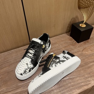 Zapatillas <span class=keywords><strong>de</strong></span> Lujo <span class=keywords><strong>de</strong></span> Alta Calidad para Hombre, Zapatos Casuales <span class=keywords><strong>de</strong></span> Cuero Genuino para Mujer, Marca GZ, Zapatos Deportivos <span class=keywords><strong>de</strong></span> Tenis, Mocasines con Cierre, Tallas 35-48 0017 - Product Image 1