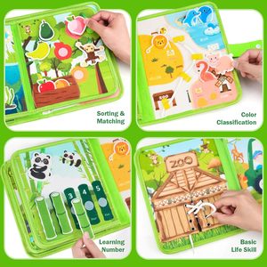 Libro Sensorial <span class=keywords><strong>de</strong></span> Fieltro con Animales del Zoológico, Precio <span class=keywords><strong>de</strong></span> Fábrica, Tablero <span class=keywords><strong>de</strong></span> Actividades Montessori <span class=keywords><strong>para</strong></span> <span class=keywords><strong>Niños</strong></span>, Libro Silencioso <span class=keywords><strong>para</strong></span> Bebés, Regalos <span class=keywords><strong>para</strong></span> <span class=keywords><strong>Niños</strong></span> y Niñas - Product Image 4