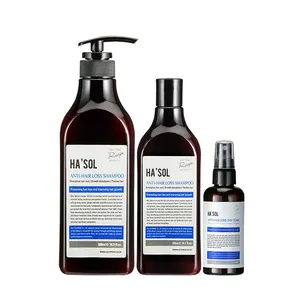 Best Selling Nourishing Hair-Loss Prevention Herbal Smoothing Korean Hair Care Product Shampoo Hair Tonic Conditioner Set