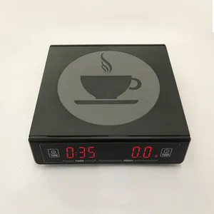 2020 Portable Electronic Scale mit Timer 5kg/0.1g LCD Digital Kitchen Coffee Scales Weighing werkzeug libra Jewelry Scale