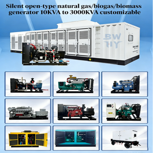 Generador <span class=keywords><strong>de</strong></span> Biogás <span class=keywords><strong>de</strong></span> Tipo Abierto <span class=keywords><strong>de</strong></span> 200kW con Certificación CE ISO, Personalizado, Trifásico, 4 Hilos, Arranque Eléctrico, Cogeneración - Product Image 6