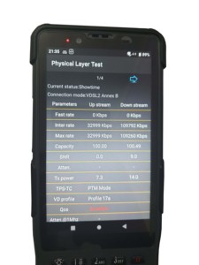 เครื่องทดสอบโทรคมนาคม S337 V2 PDA ความเร็วระดับกิกะบิต ระบบปฏิบัติการแอนดรอยด์ SDK มัลติมิเตอร์ OPM VFL IPTV VDSL TESTER G.FAST 35b โมเด็ม - Product Image 2