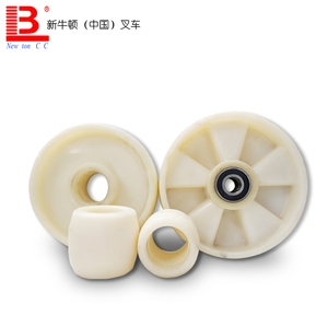 Rodízios de Poliuretano para Empilhadeira, Rodas de <span class=keywords><strong>Nylon</strong></span> para Paleteira e Empilhadeira Stalcer PU 80*70mm e 180*60mm - Product Image 2