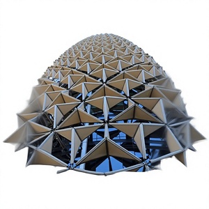 Paneles de Muro Cortina de Aleación de Aluminio Contemporáneos, Superficie Anodizada Anticorrosión para Exteriores de Edificios - Product Image 1