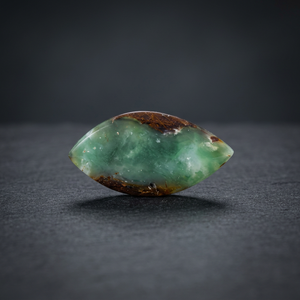 Pierre de chrysoprase bio naturelle fantaisie 925artpalace, pierres précieuses naturelles tendance - Product Image 3