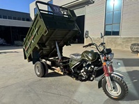 Tricycle à Moteur à Essence, Tombereau Agricole Refroidi par Air/Eau Personnalisable