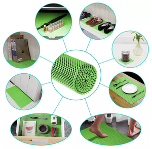 Doublure d'étagère non adhésive à forte adhérence pour armoires <span class=keywords><strong>de</strong></span> <span class=keywords><strong>cuisine</strong></span> réfrigérateurs revêtement d'étagère à fruits <span class=keywords><strong>de</strong></span> supermarché grille en PVC <span class=keywords><strong>tapis</strong></span> antidérapants - Product Image 5